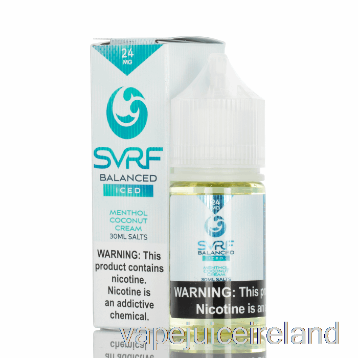 Vape Flavours ICED Balanced - SVRF SALTS E-Liquid - 30mL 24mg